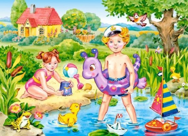 Картинки лето для дошкольников