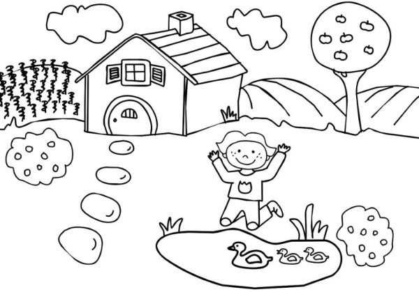 Раскраска поход