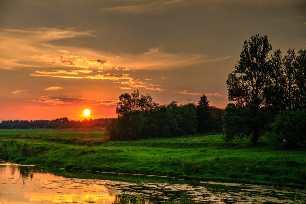 Природа Тютчева летний вечер