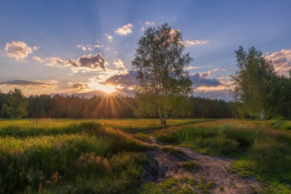 Красивый рассвет