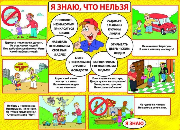 Памятка по безопасности на летних каникулах для детей
