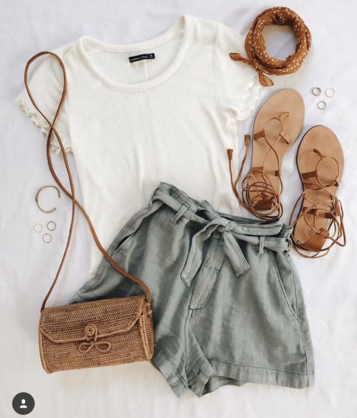 Лук одежда лето