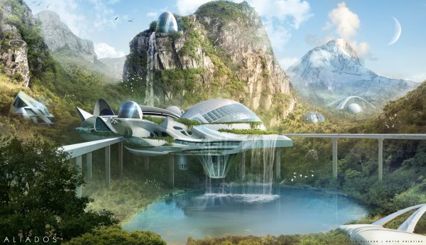 Летающий город