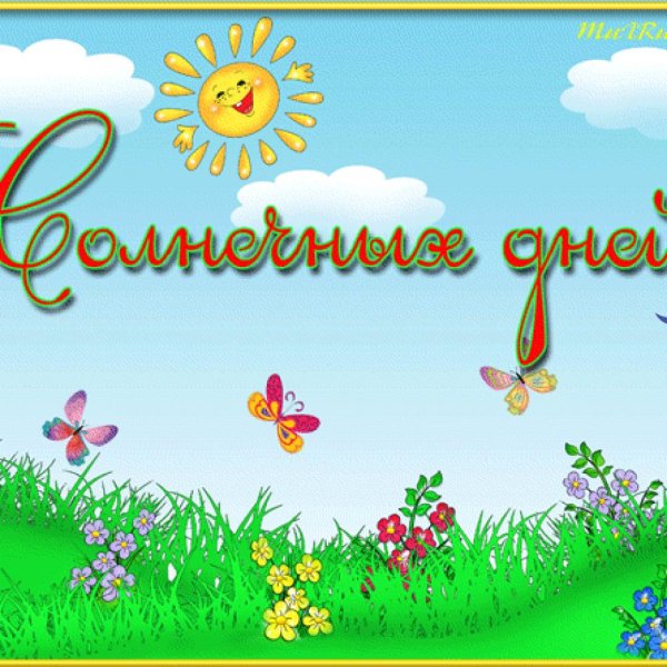 Красочное лето дети