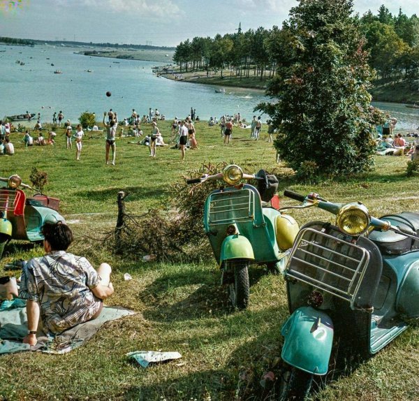 Пляж в Советском Союзе