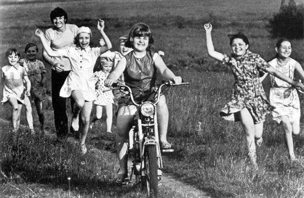 Советские дети летом