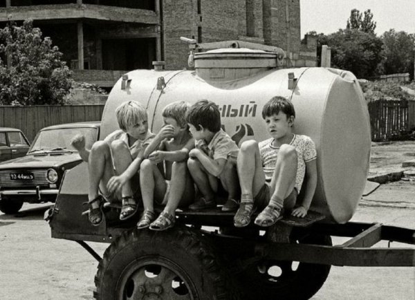 Советское детство в деревне