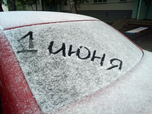 Снег скоро лето