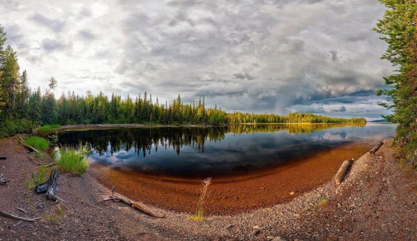 Озеро в Карелии лето