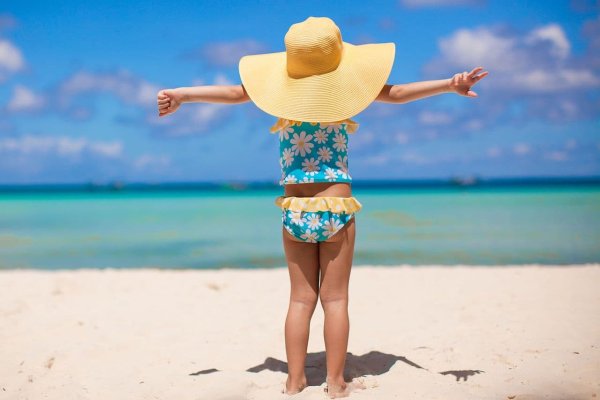 Море солнце пляж дети