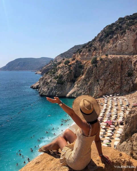 Пляж Капуташ Турция отели