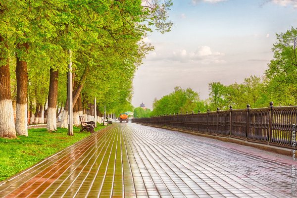 Ярославль набережная Весна