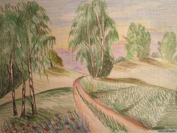 Природа для срисовки