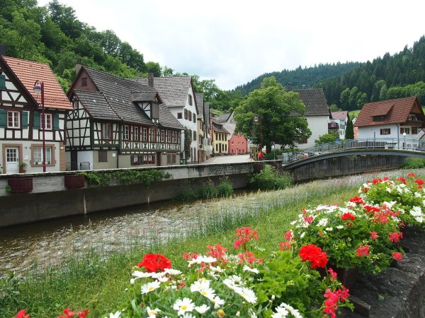 Деревня Шварцвальд Германия