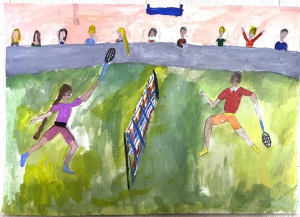 Конкурс рисунков спорт