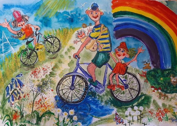 Спортивные рисунки