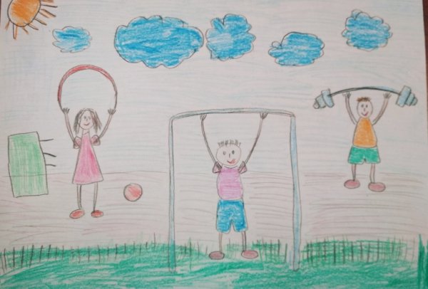 Спортивные плакаты современные