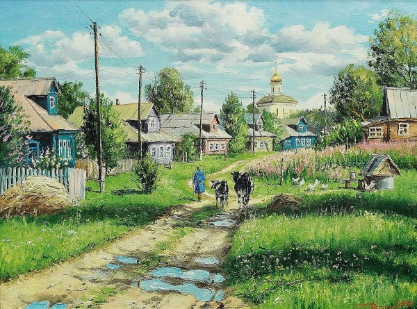 Олег Пятин художник картины