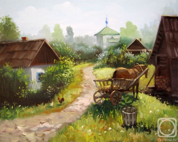 Евгений Баратынский — люблю деревню я и лето