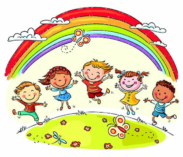 Лето солнце дети