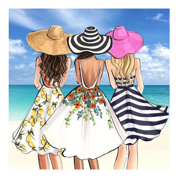 Девочка лето