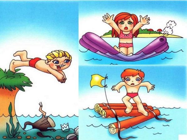 Правила поведения на водо в летний пи