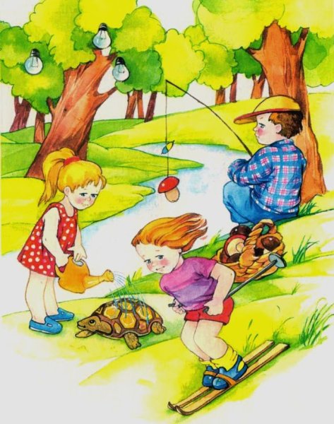 Цветочная Поляна для детей