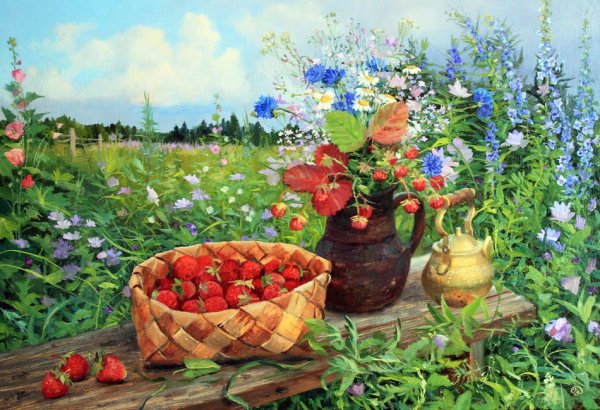 Художник Владимир Жданов натюрморты