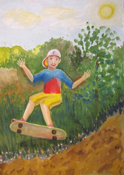 Чудесное лето рисунок