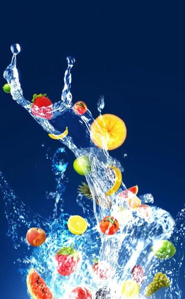 Арбуз со льдом