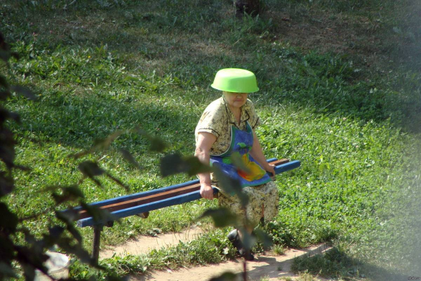 Прикол про жаркий день