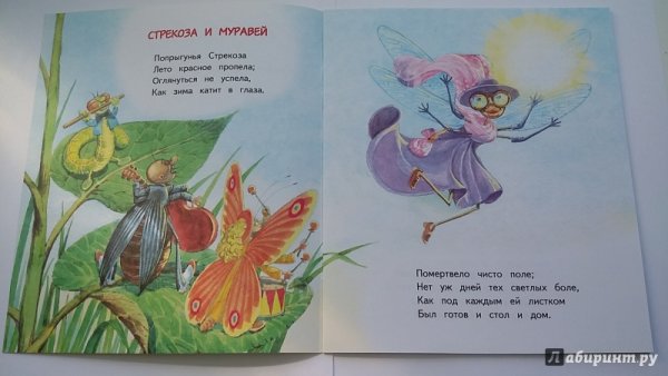 Басня лето красное пропела оглянуться не успела