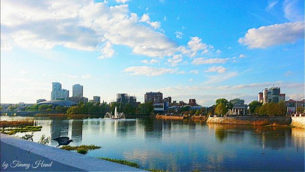 Набережная реки Миасс Челябинск район