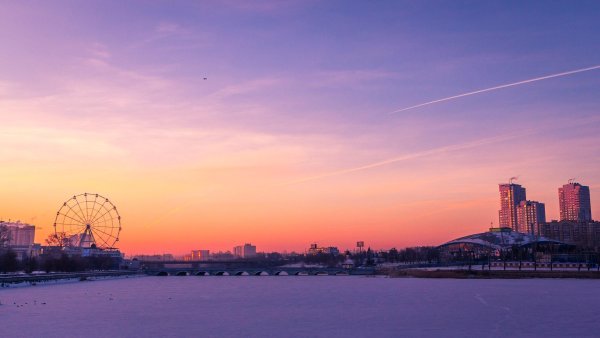 Рассвет в Челябинске