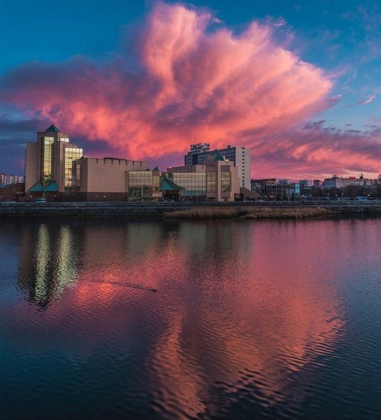 Река Миасс в городе Челябинске