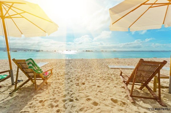 Лето солнце пляж