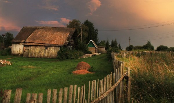 Поселок русская деревня