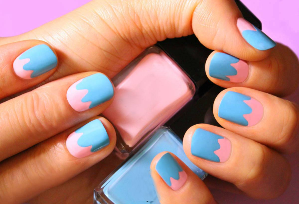 Маникюр Радуга