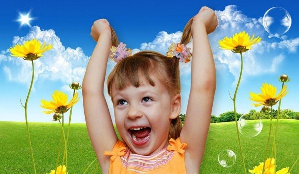 Летний день детский