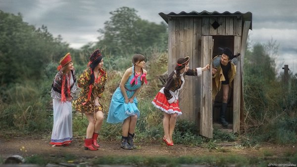 Доброй субботы в деревне