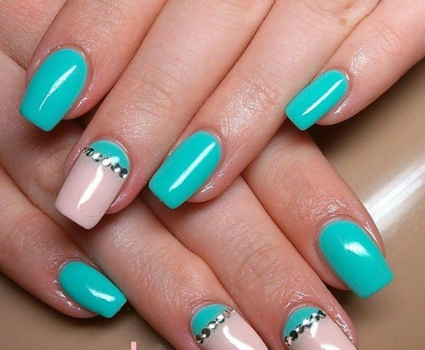 Шеллак бирюзовый