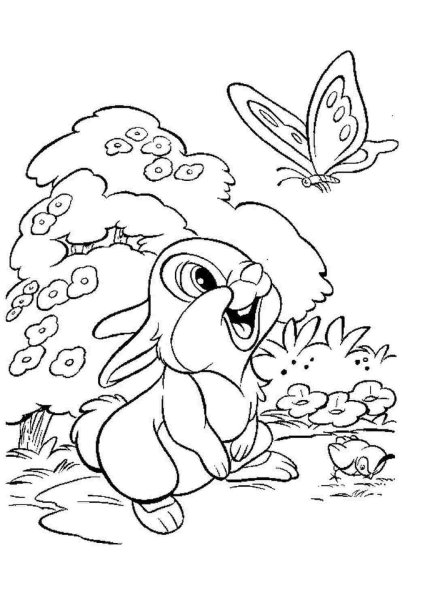 Рисунки для разукрашивания