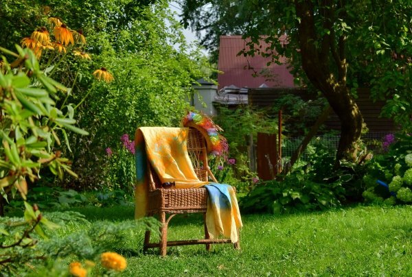 Летом на даче