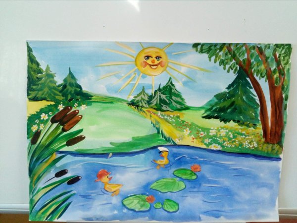 Рисунок лето