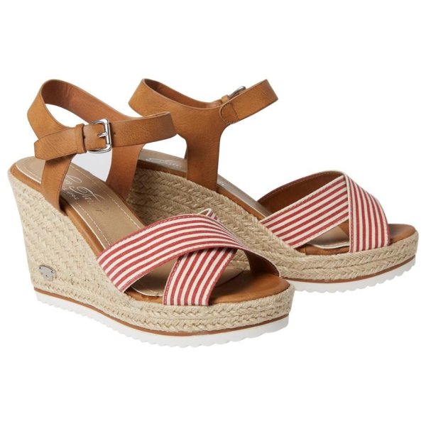 Tom Tailor босоножки на танкетке