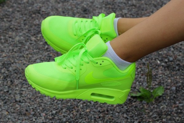 Nike Air салатовые с липучкой 2006