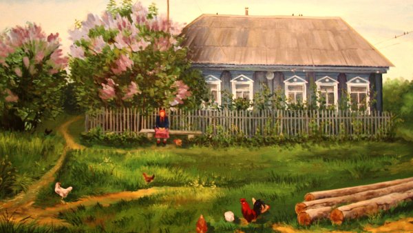 Хорошо в деревне летом