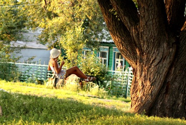 Жара в деревне