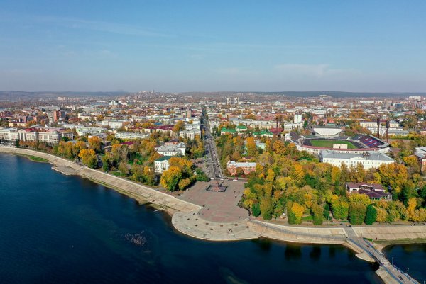 Ночной Иркутск