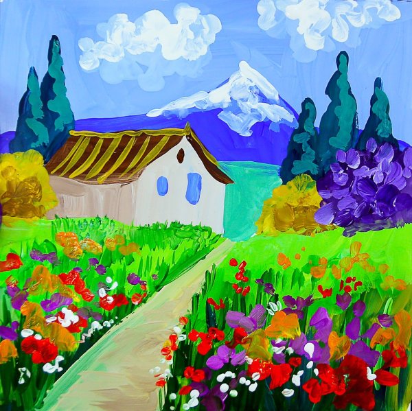 Летние рисунки